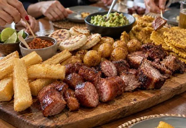Picada colombiana, receta con productos de Distribuciones Caquetá